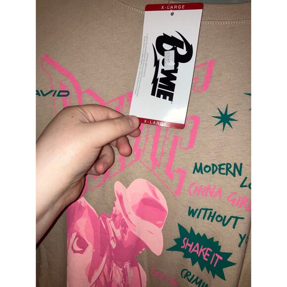 NWT David Bowie graphic tee size XL - Picture 3 of 6